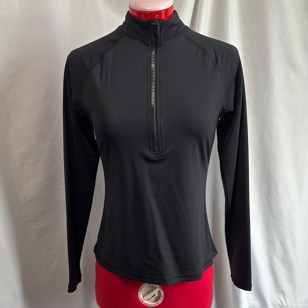 Joe Fresh Black Long Sleeve Women's Top SM37